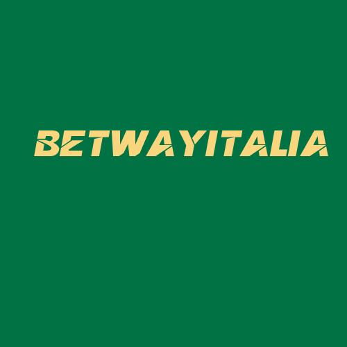 Logo da BETWAYITALIA